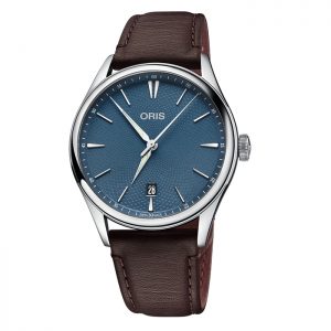 Bellagio_Oris Artelier Date Blue Dial Stainless Steel Watch