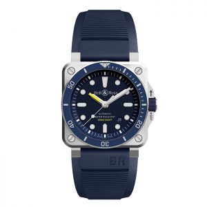 Bellagio_Bell & Ross Diver Blue Stainless Steel Watch