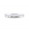 Bellagio_Selene_18ct White Gold Baguette & Round Diamond Bangle