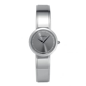 Herbelin M-Band Grey Dial Stainless Steel Watch