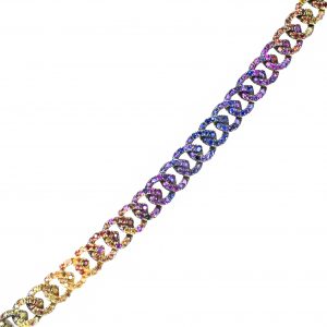 14ct Yellow Gold Fancy Sapphire Dolce Vita Bracelet