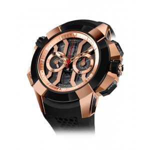 Jacob & Co Epic X Chrono Titanium & 18ct Rose Gold Watch