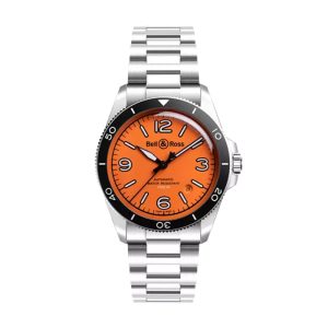 Bellagio_Bell & Ross BRV292 Orange Limited Edition Stainless Steel Watch