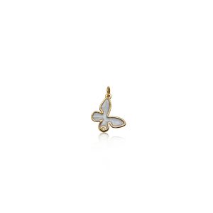 Diamond Enamel Butterfly Momenti Charm