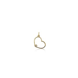 Diamond Heart Shape Momenti Charm