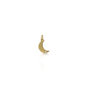 Diamond Crescent Moon Momenti Charm
