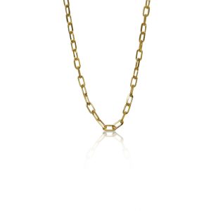 9ct Yellow Gold Paper Link Chain