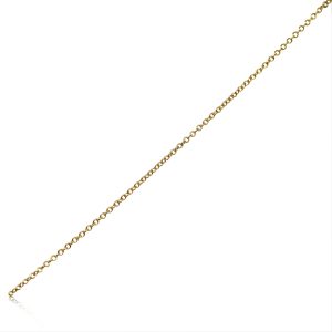 9ct Gold 19cm Anchor Chain Bracelet