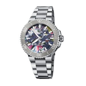 Oris Aquis Date Upcycle Multicoloured Dial Stainless Steel Watch
