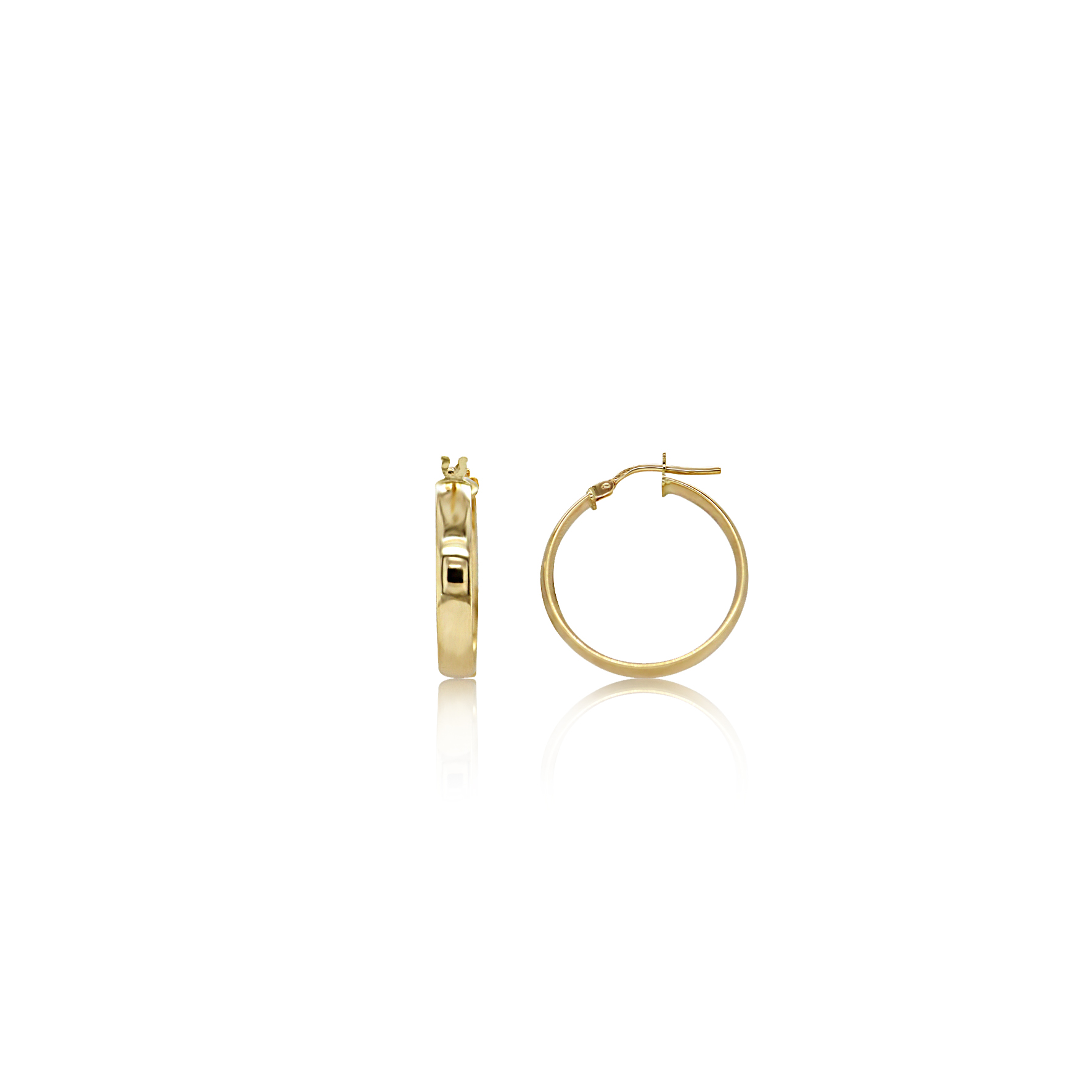 9ct gold deals 20mm hoop earrings