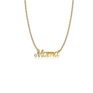 Diamond Mama Nameplate Momenti Necklace