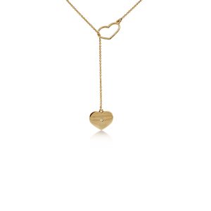 Diamond Heart Momenti Y Necklace