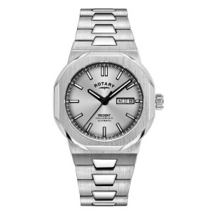 Rotary Regent Automatic Silver Dial Stainless Steel Watch