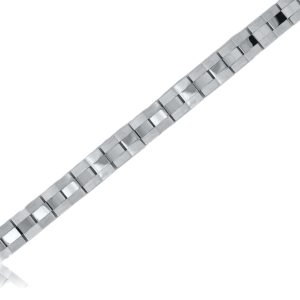 A.R.Z Stainless Steel 8mm Link Bracelet