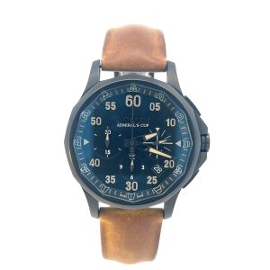 Pre Owned Corum Admirals Cup 42mm Chronograph Black Pvd Stainless Steel Watch