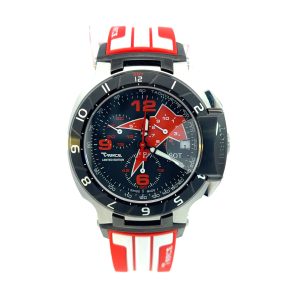 Pre Owned Tissot T Race Red Stainless Limited Edition Steel Watch