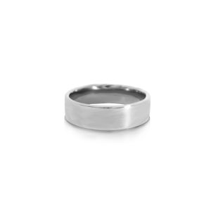 Straight Edged Comfy Fit 6mm Gents Legend Band