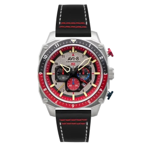 AVI-8 Hawker Harrier - Atlas Brown Dial Stainless Steel Watch