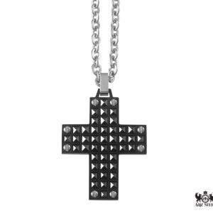 A.R.Z Stainless Steel Cross Pendant