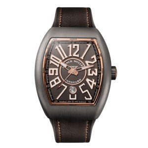Franck Muller Vanguard 45 Grey Dial 18ct Gold & Titanium Watch