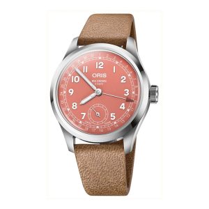 Oris Big Crown Pointer Date Calibre 403 Pink Dial Stainless Steel Watch