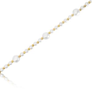 18ct Yellow Gold Fresh Water Pearl Bellagio Lulua Bracelet