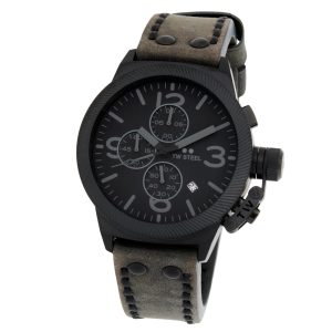 TW-Steel Canteen Full Black PVD Chronograph Stainless Steel Watch