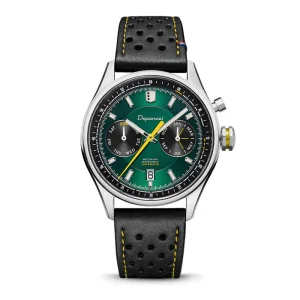 Depancel Autosport Green/Yellow Stainless Steel Watch