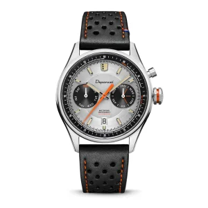 Depancel Autosport Silver/Orange Stainless Steel Watch